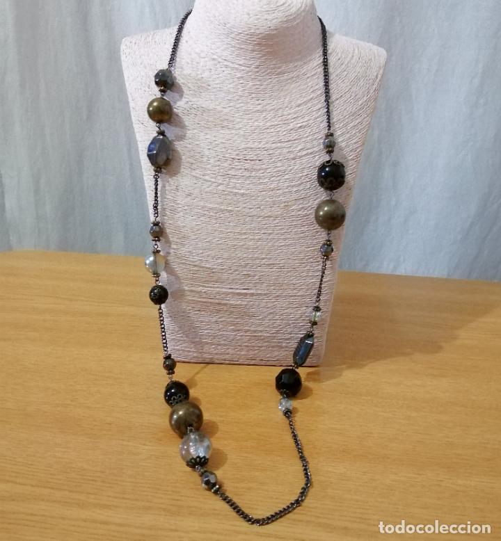 Joyeria: COLLAR LARGO, CADENA CON GRANDES CUENTAS. - Foto 1