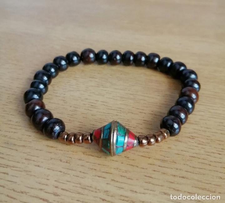 Joyeria: PULSERA DE CUENTAS DE CRISTAL, EL&Aacute;STICA. - Foto 4