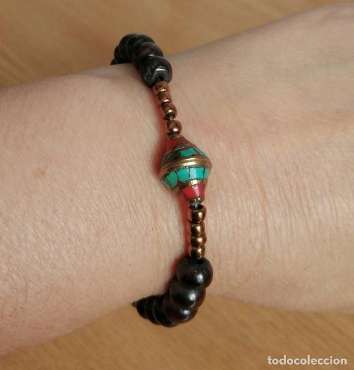 Joyeria: PULSERA DE CUENTAS DE CRISTAL, EL&Aacute;STICA. - Foto 5