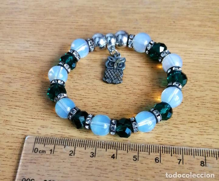 Joyeria: PULSERA DE CUENTAS DE CRISTAL Y METAL. - Foto 4