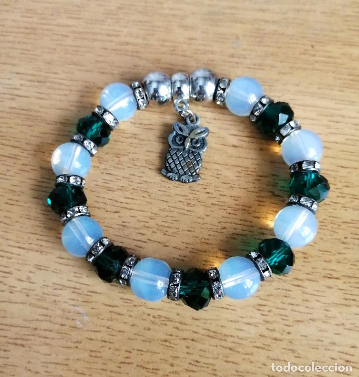 Joyeria: PULSERA DE CUENTAS DE CRISTAL Y METAL. - Foto 1