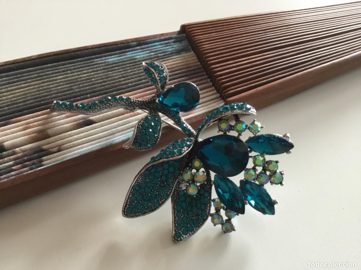 Joyeria: BROCHE CON CRISTAL DE AUSTRIA. ESPECTACULAR - Foto 4
