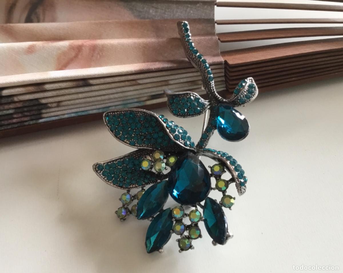 Joyeria: BROCHE CON CRISTAL DE AUSTRIA. ESPECTACULAR - Foto 3