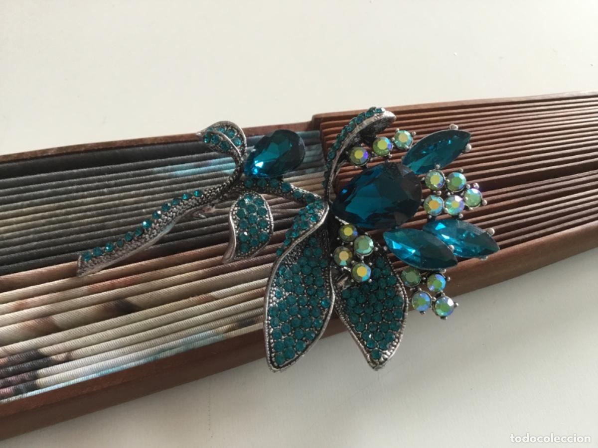Joyeria: BROCHE CON CRISTAL DE AUSTRIA. ESPECTACULAR - Foto 2
