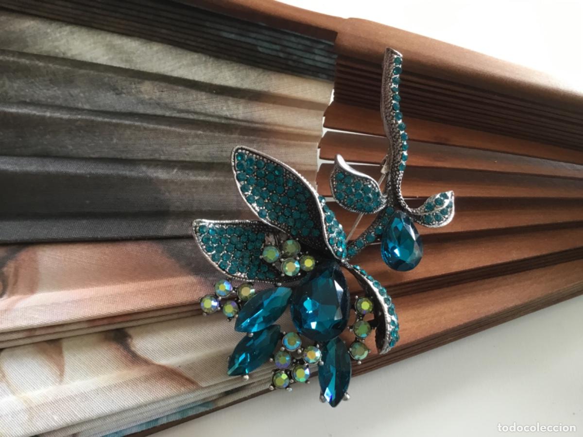 Joyeria: BROCHE CON CRISTAL DE AUSTRIA. ESPECTACULAR - Foto 5