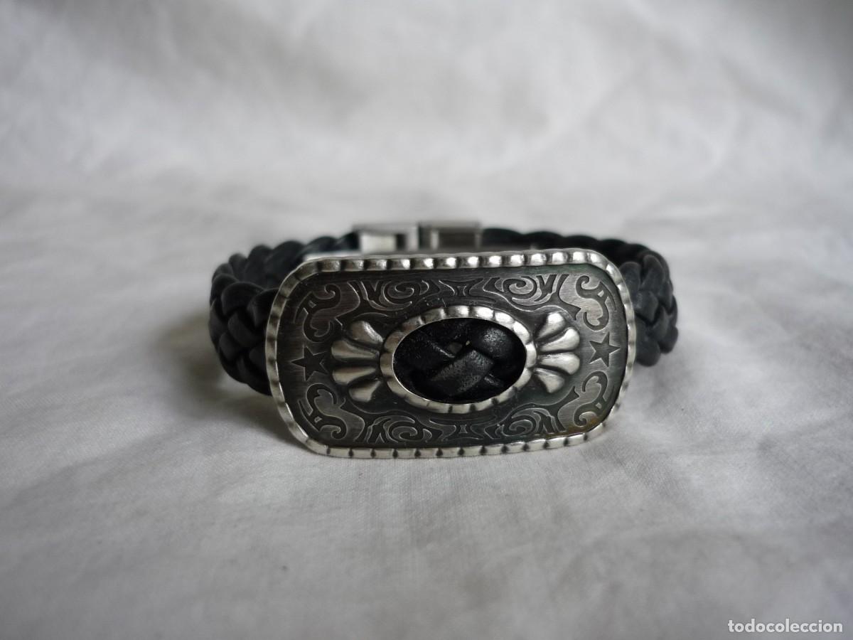 Joyeria: Pulsera de acero y cuero Viceroy - Foto 2