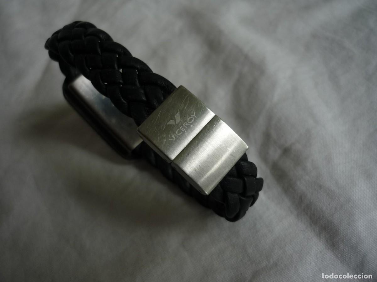 Joyeria: Pulsera de acero y cuero Viceroy - Foto 5