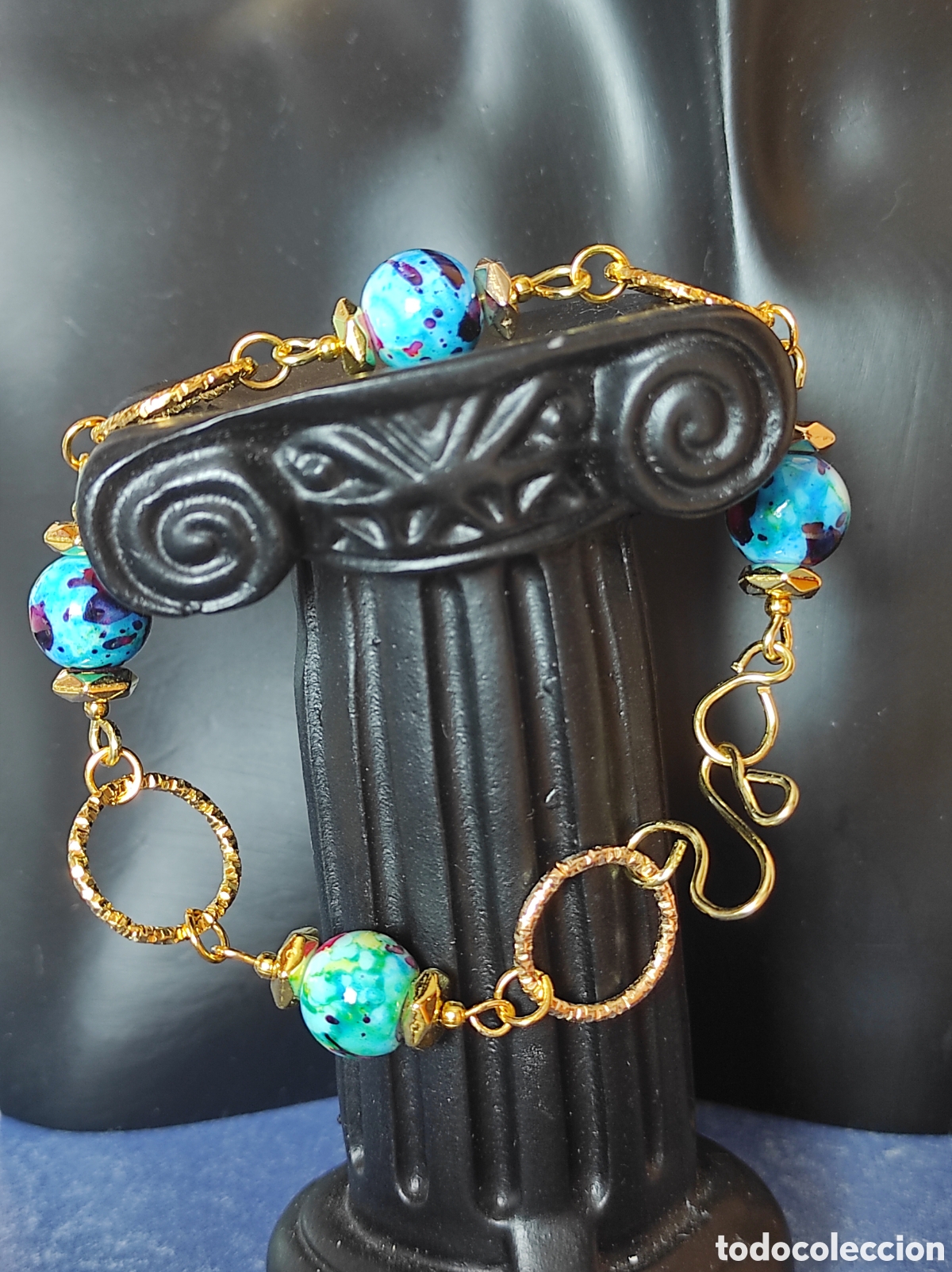 Schmuck: &iexcl;&iexcl;&iexcl; VENDIDA PULSERA, PREGUNTA POR EXISTENCIAS!!! Precioso conjunto artesanal