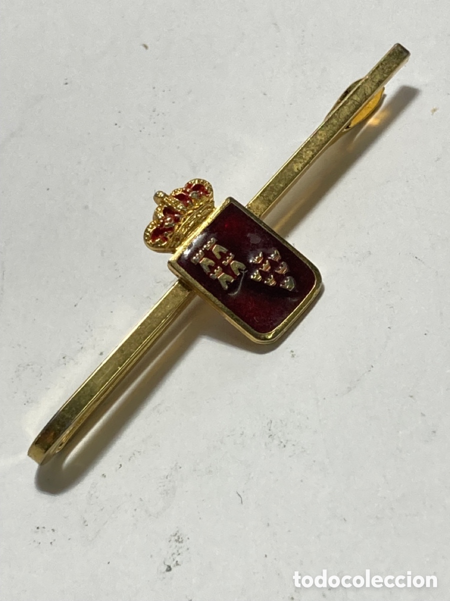 Joaillerie: Sujeta corbata ARMADA MARINA GUERRA FLOTA CASTILLOS Y CORONAS