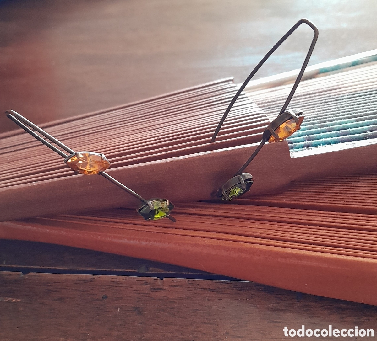 Joyeria: PENDIENTES DE DISE&Ntilde;O CON CRISTAL EN GRAPA - Foto 4