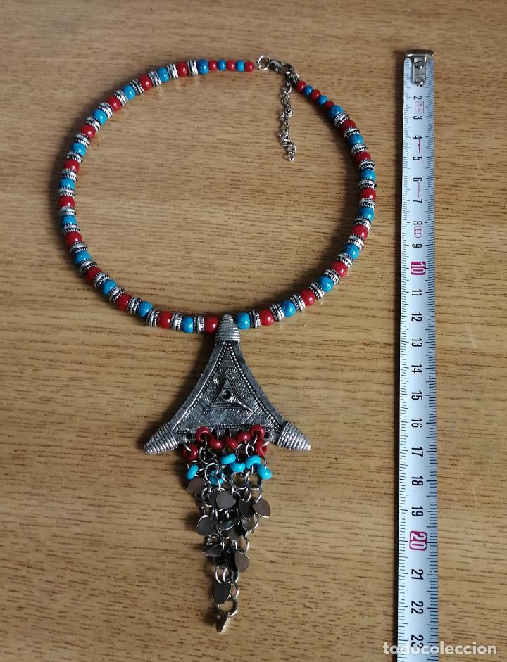 Joyeria: COLLAR CORTO CON COLGANTE TRIBAL - Foto 2