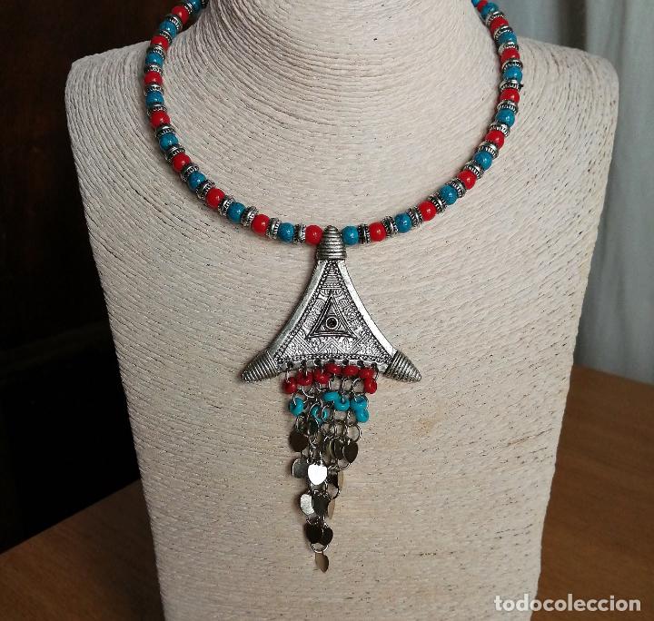 Joyeria: COLLAR CORTO CON COLGANTE TRIBAL - Foto 6