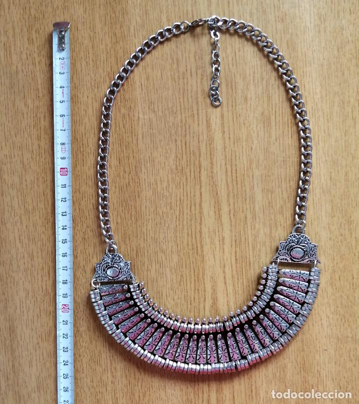 Joyeria: COLLAR METALICO PLATEADO - Foto 4