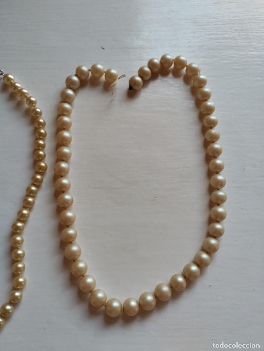 Joyeria: Lote de perlas. Piedritas y collares. - Foto 3