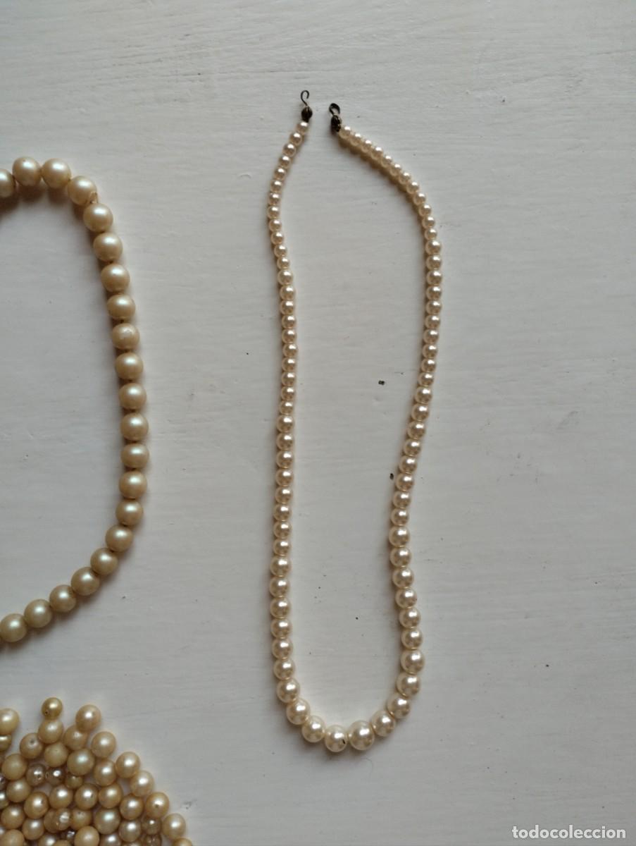 Joyeria: Lote de perlas. Piedritas y collares. - Foto 4