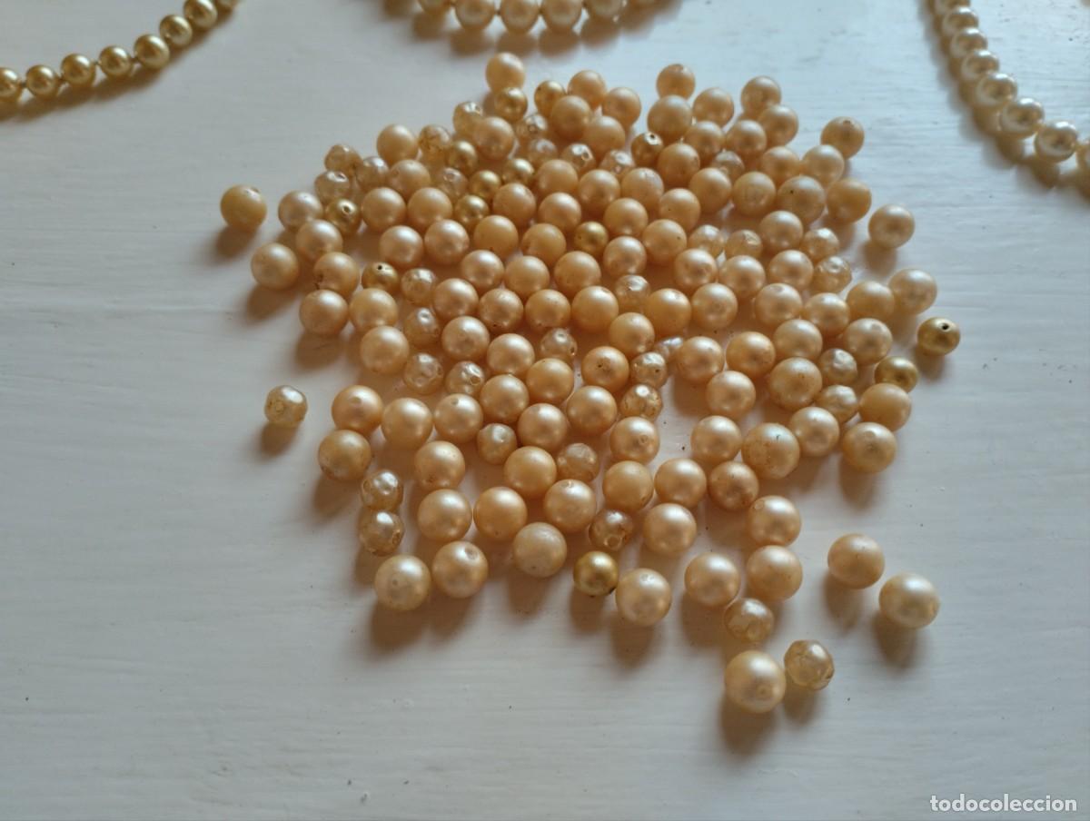 Joyeria: Lote de perlas. Piedritas y collares. - Foto 8