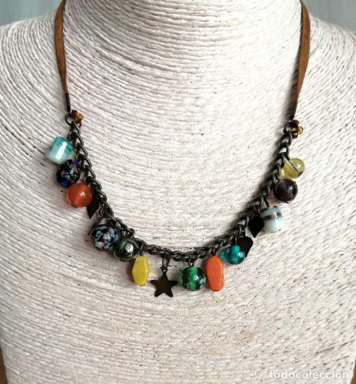 Joyeria: COLLAR CORTO CON COLGANTES DE CRISTAL. - Foto 11