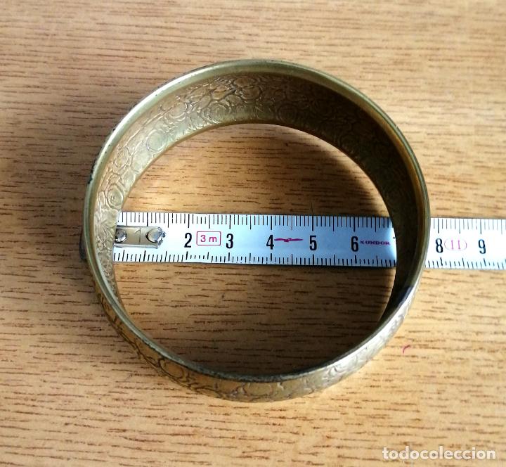 Joyeria: ANTIGUA PULSERA, BRAZALETE DE LAT&Oacute;N - Foto 2