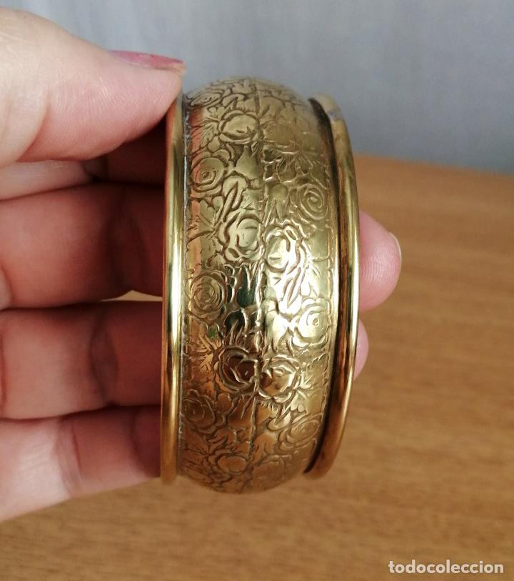 Joyeria: ANTIGUA PULSERA, BRAZALETE DE LAT&Oacute;N - Foto 5