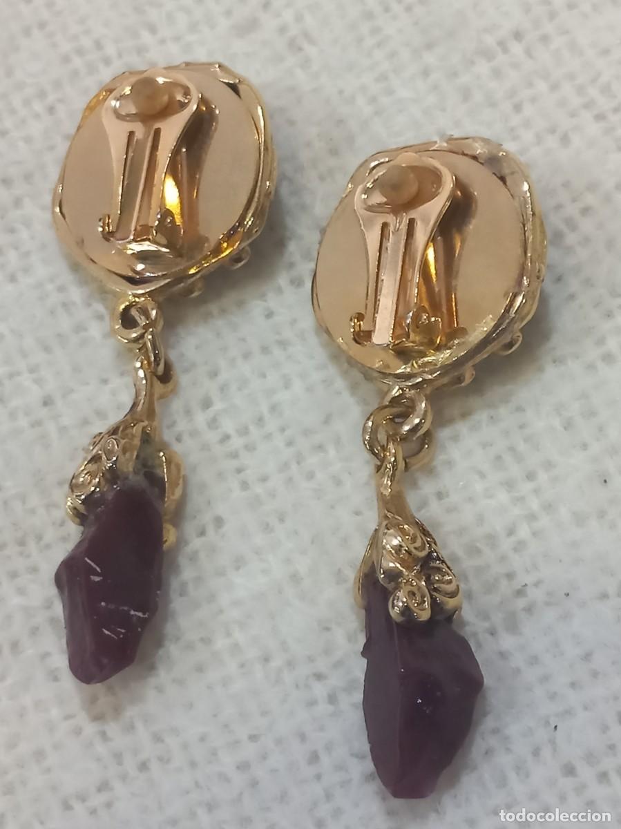 Joyeria: PENDIENTES (IRREGULAR) piedra granate - Foto 7