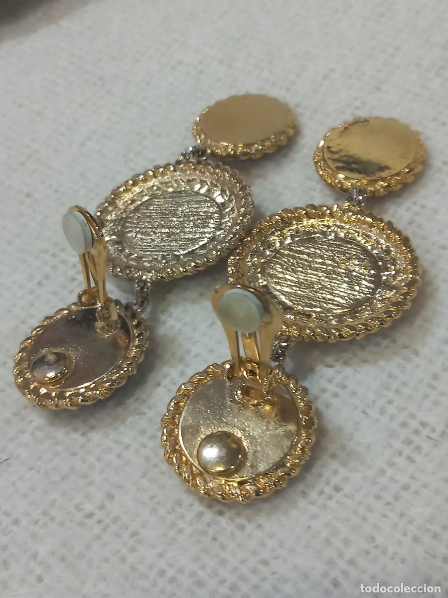 Joyeria: PENDIENTES (TRES ROSETONES-CORD&Oacute;N) granate - Foto 7