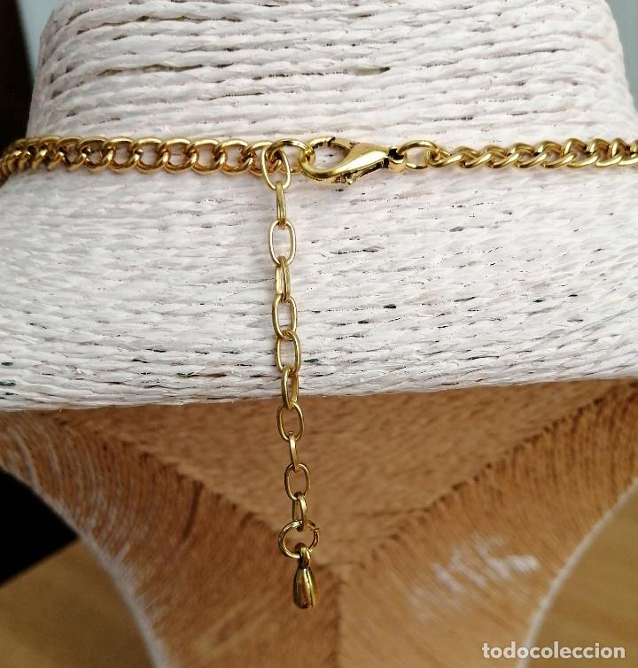 Joyeria: COLLAR CORTO DORADO ARABESCO, MORUNO. - Foto 5