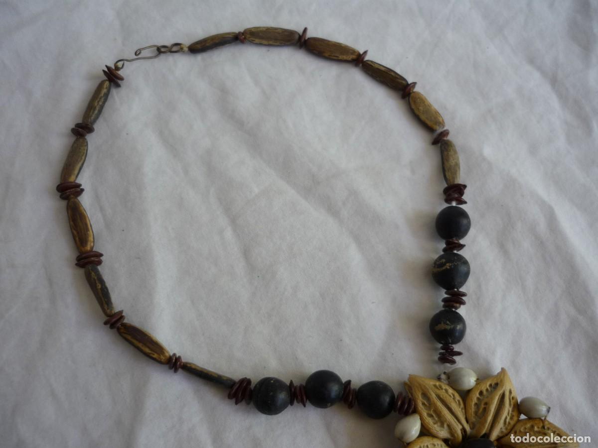 Joyeria: Collar &eacute;tnico hecho con distintos tipos de semillas - Foto 3