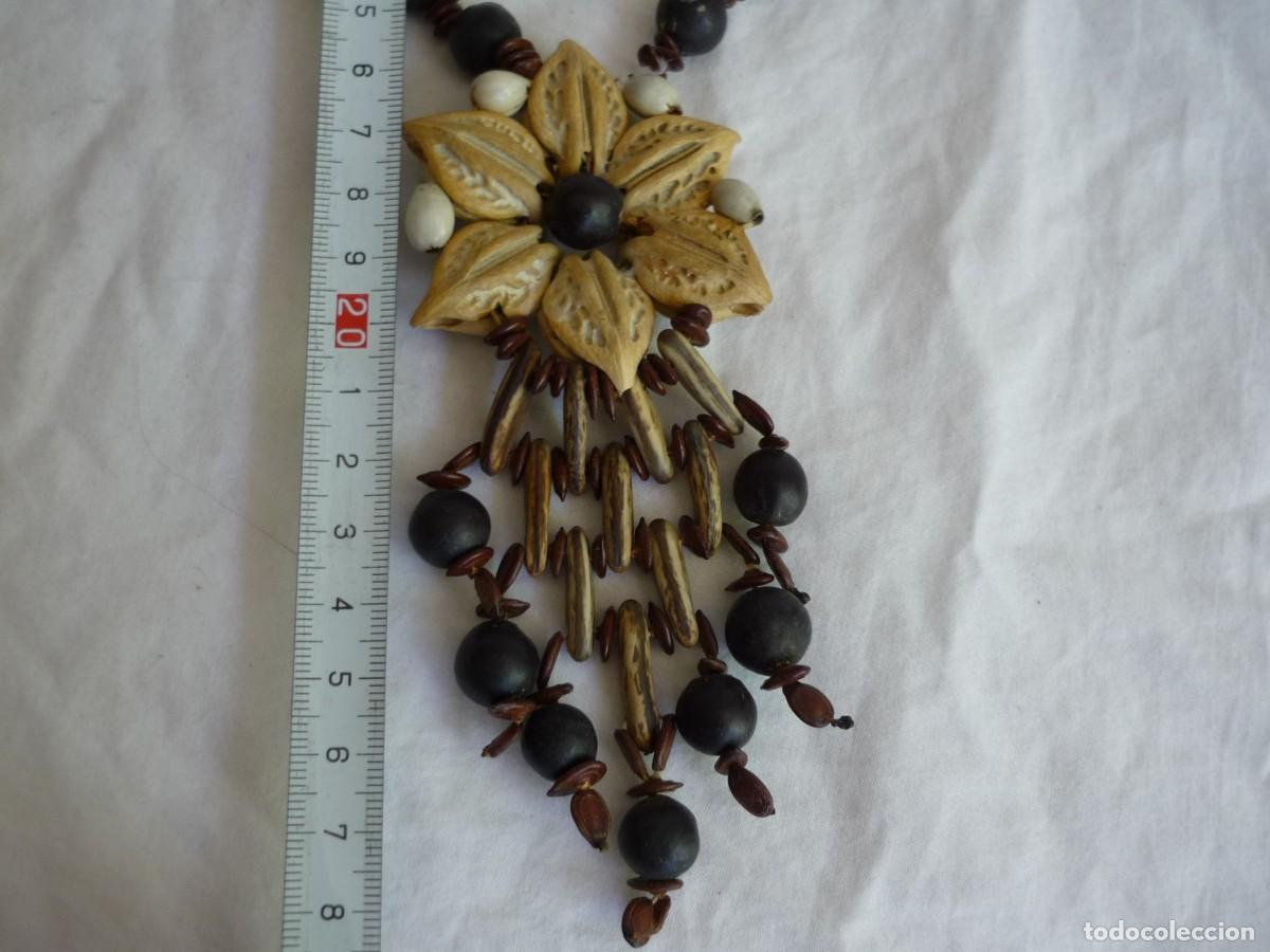 Joyeria: Collar &eacute;tnico hecho con distintos tipos de semillas - Foto 5