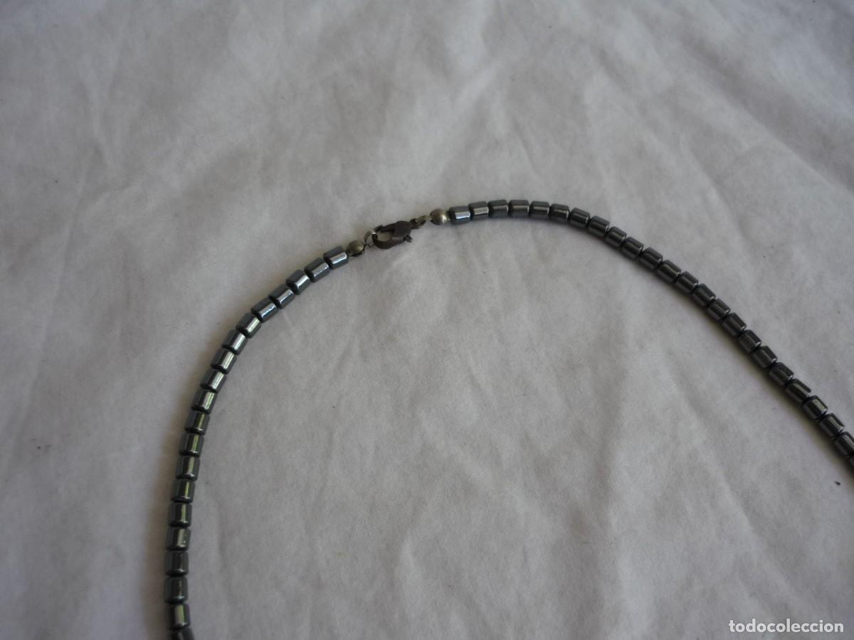 Joyeria: Collar de piedra: hematites y jade - Foto 3