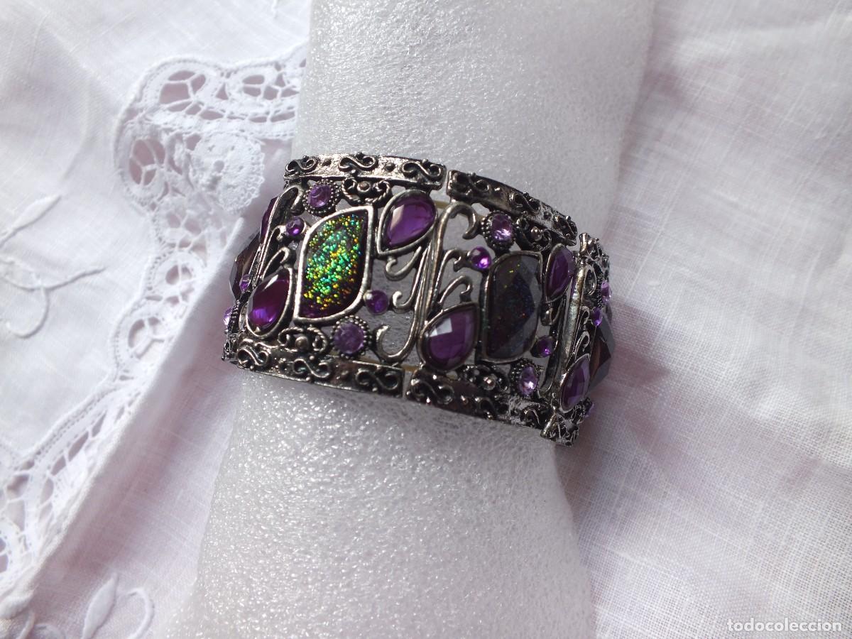 Joyeria: PULSERA DE FANTAS&Iacute;A BRAZALETE EL&Aacute;STICO CON PEDRER&Iacute;A