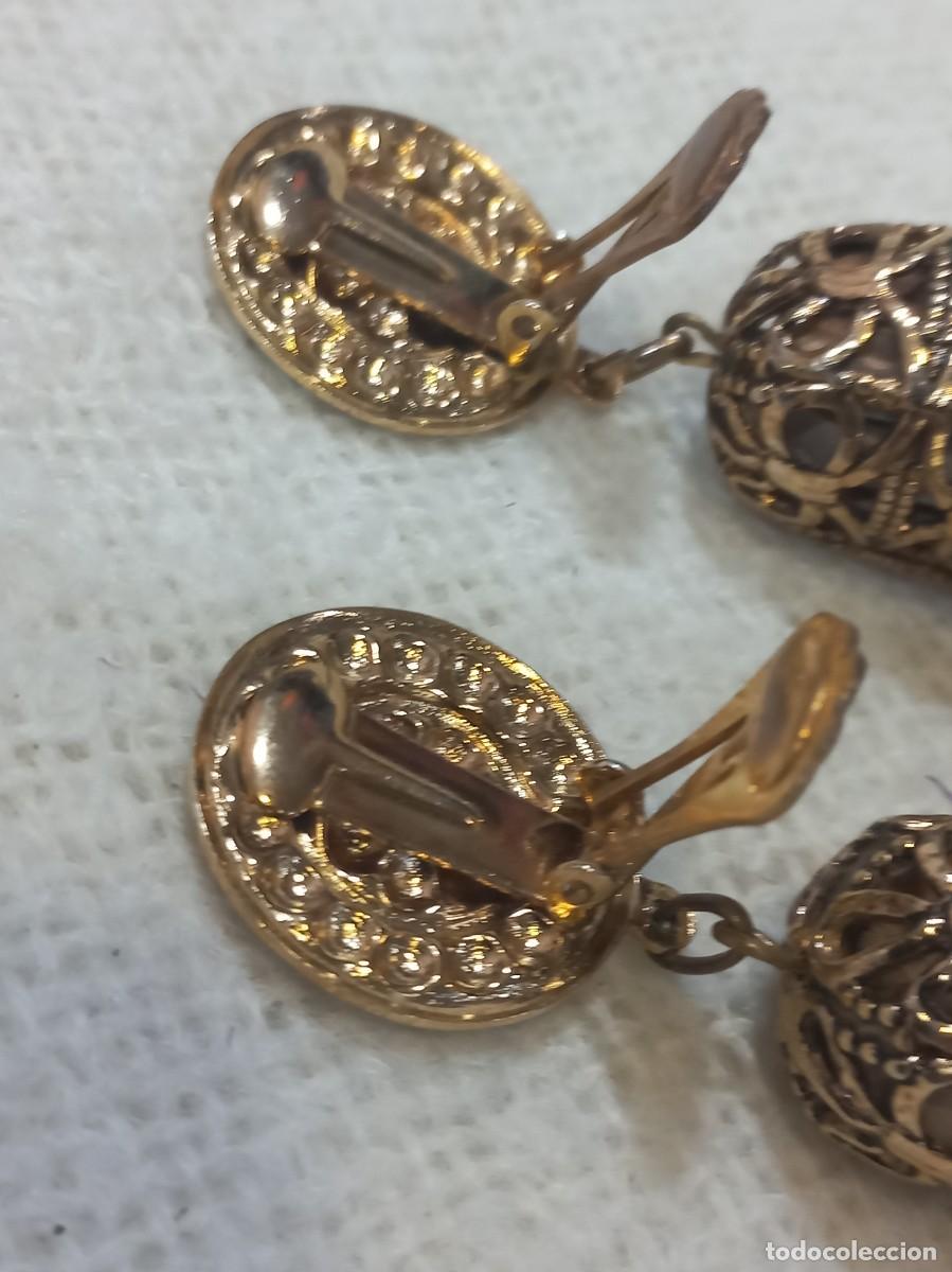 Joyeria: PENDIENTES (BORL&Oacute;N) piel-monedas - Foto 7