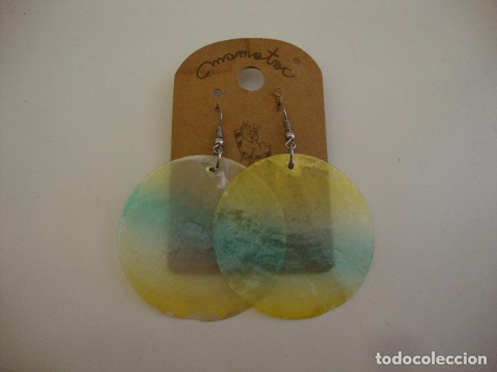 Joaillerie: PENDIENTES BISUTERIA NACAR ?