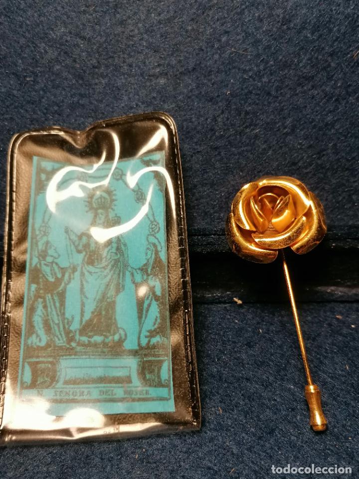 Joaillerie: BROCHE DE AGUJA NUESTRA SE&Ntilde;ORA DEL ROSER DORADO