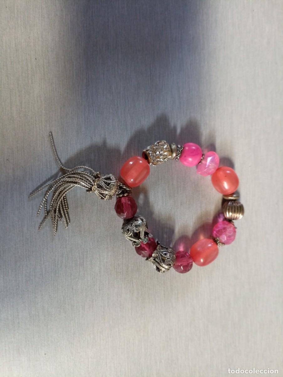 Joyeria: Pulsera bisuter&iacute;a adornos resina metal