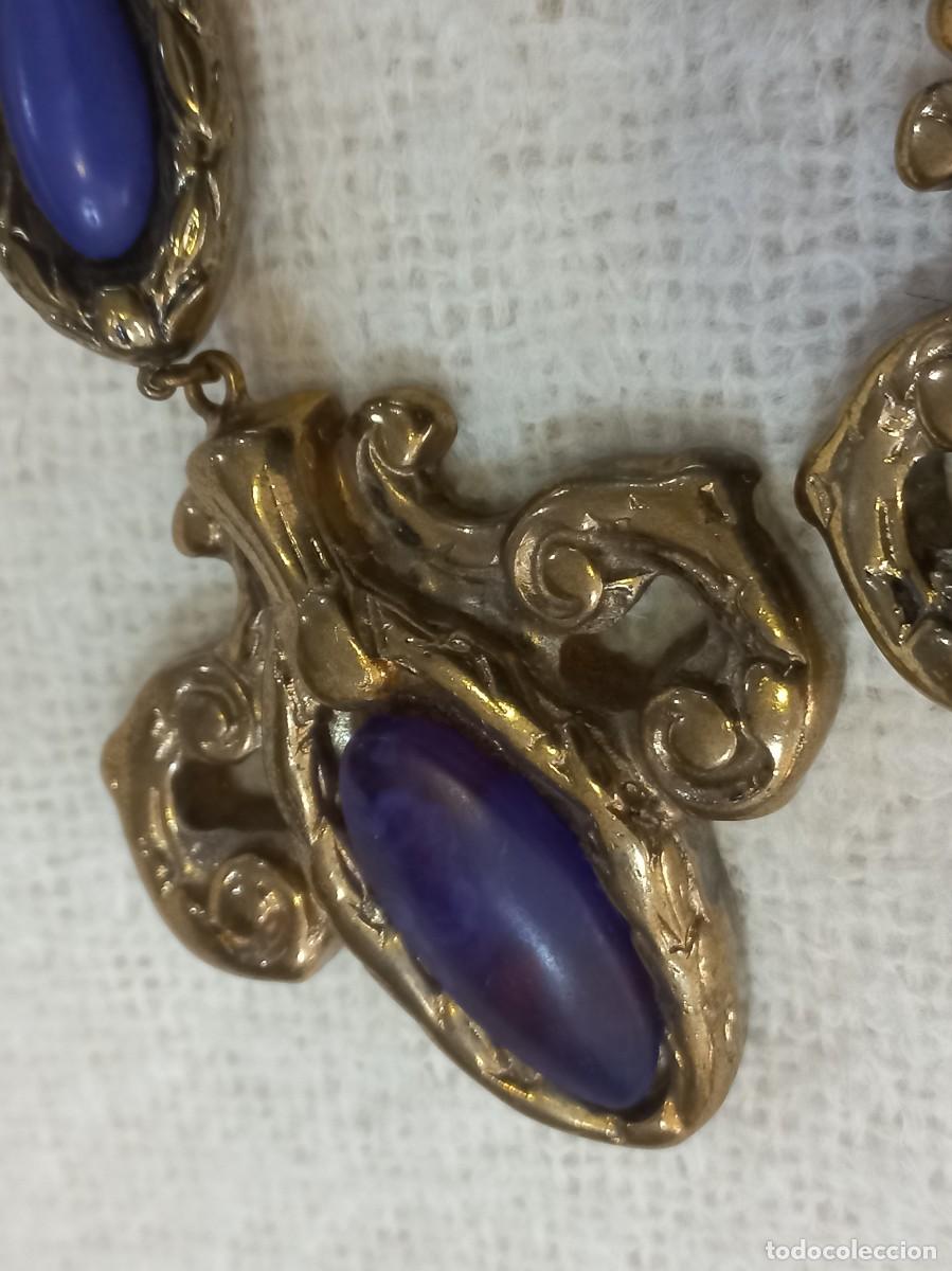 Joyeria: PENDIENTES (PASTA) HOJA morado - Foto 5