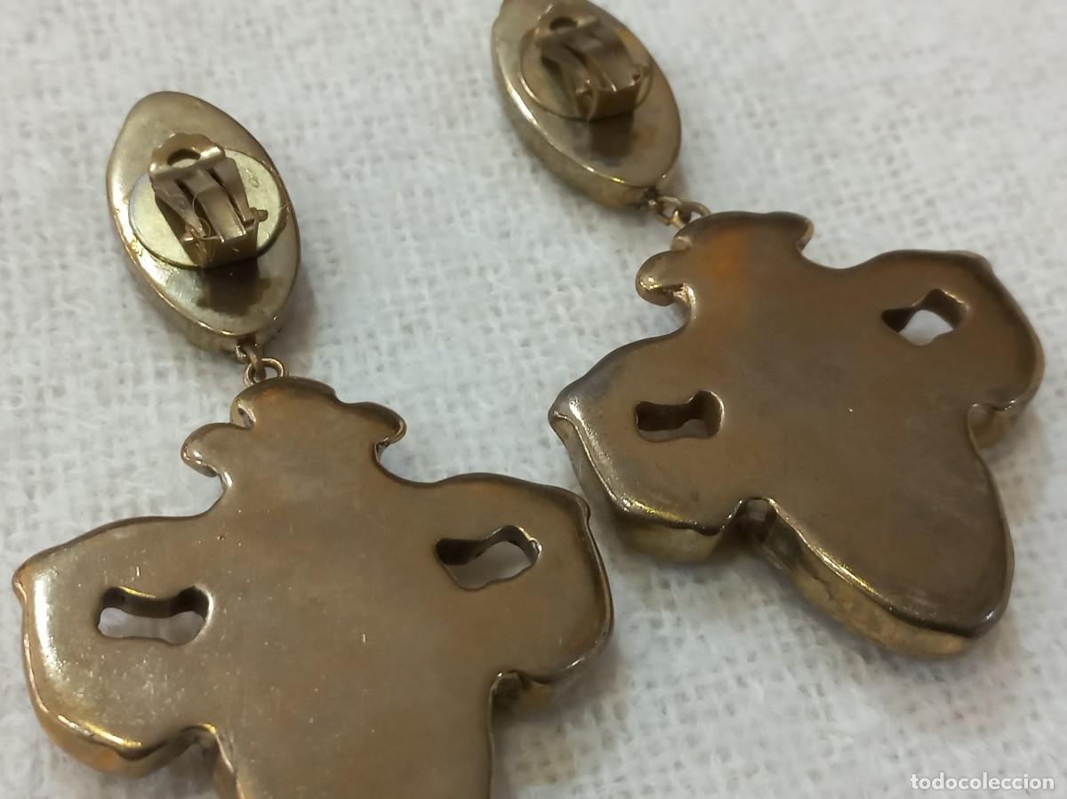 Joyeria: PENDIENTES (PASTA) HOJA morado - Foto 6