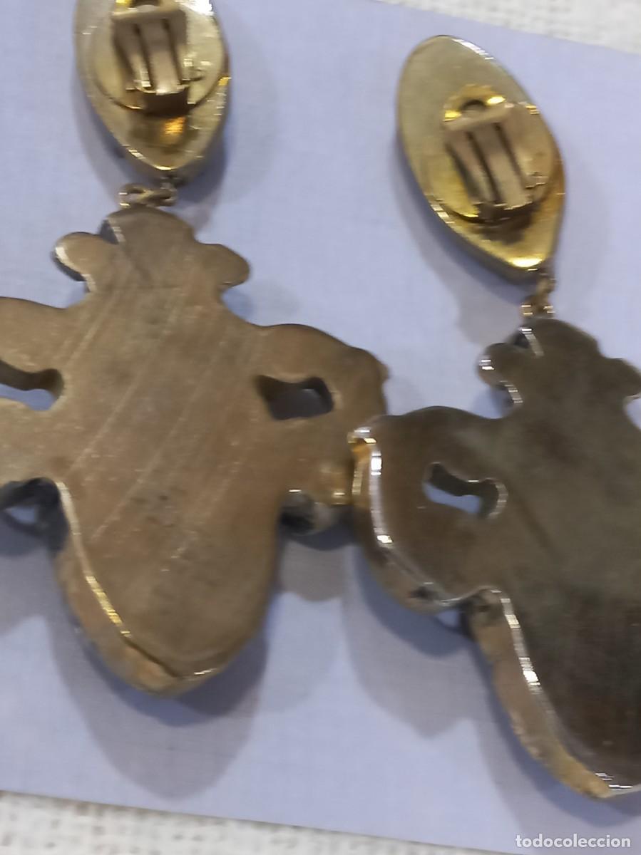 Joyeria: PENDIENTES (PASTA) HOJA granate - Foto 7