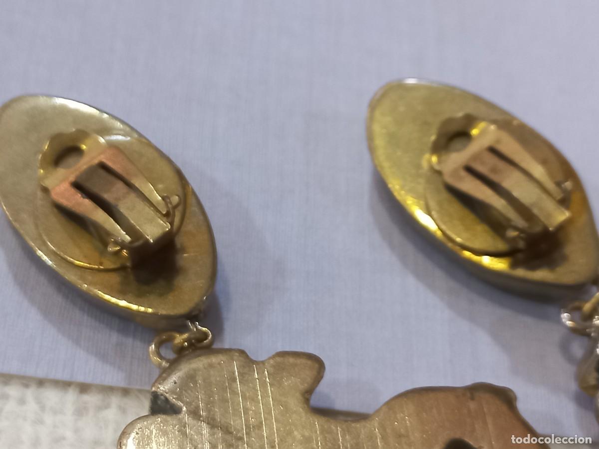 Joyeria: PENDIENTES (PASTA) HOJA granate - Foto 8