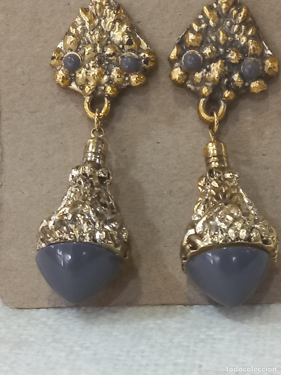 Joyeria: PENDIENTES (BOLA-BELLOTA) gris - Foto 2