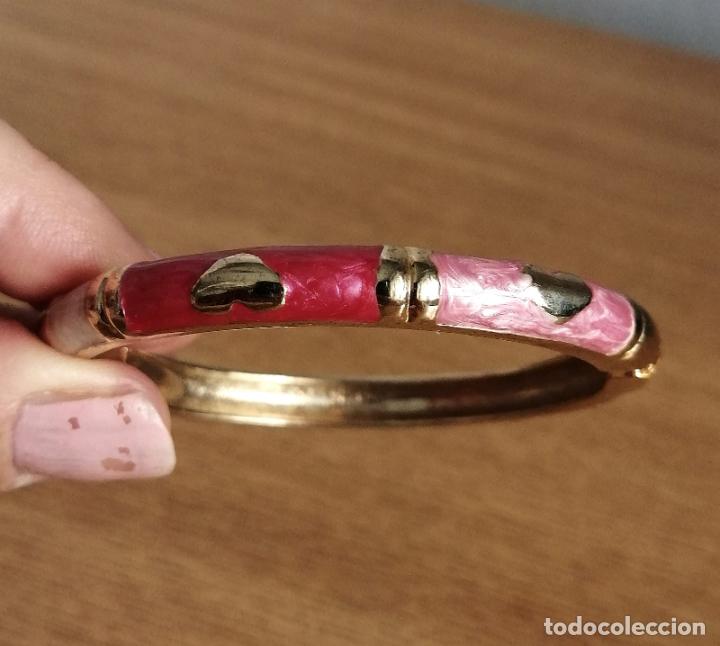 Joyeria: PULSERA DORADA Y ESMALTADA. - Foto 2