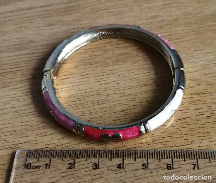 Joyeria: PULSERA DORADA Y ESMALTADA. - Foto 3