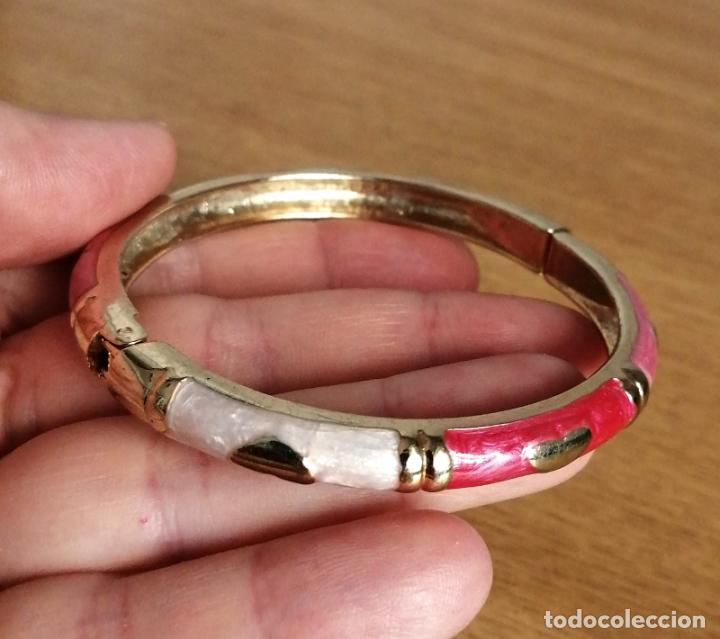 Joyeria: PULSERA DORADA Y ESMALTADA. - Foto 1