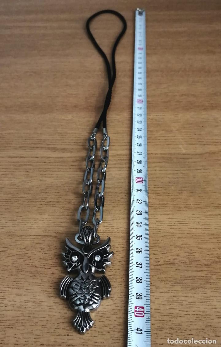 Joyeria: COLLAR, CON COLGANTE DE B&Uacute;HO PLATEADO. - Foto 4