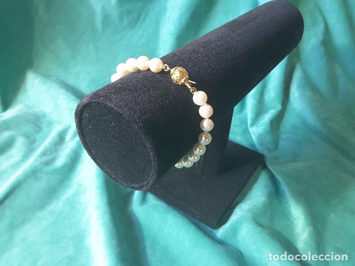 Joyeria: Brazalete, 22 cuentas, 7 mm. - Foto 1