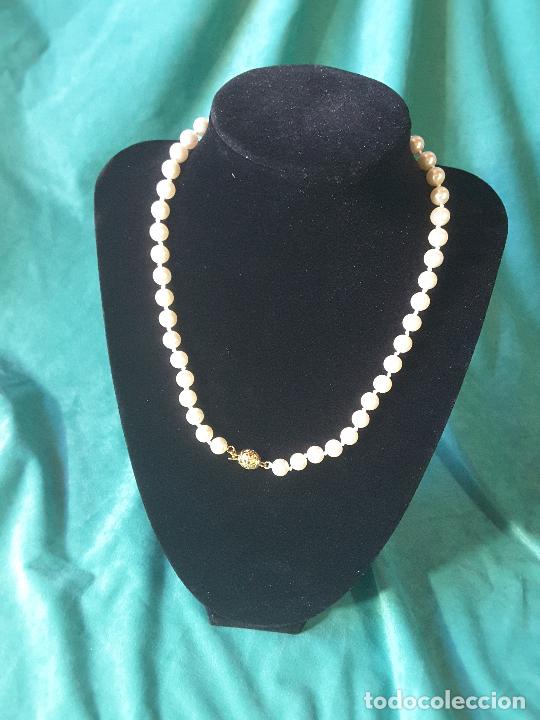 Joyeria: Collar de Perlas, 50 cuentas, 7 mm. - Foto 2