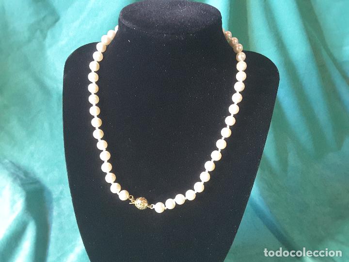 Joalharia: Collar de Perlas, 50 cuentas, 7 mm.