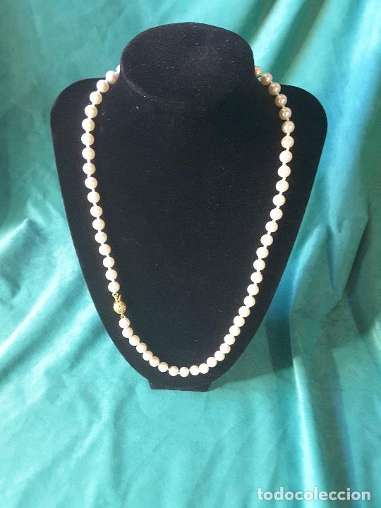 Joyeria: Collar de Perlas. 66 cuentas, 7 mm. - Foto 1