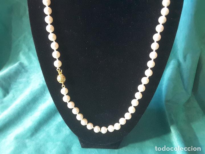 Joyeria: Collar de Perlas. 66 cuentas, 7 mm. - Foto 2