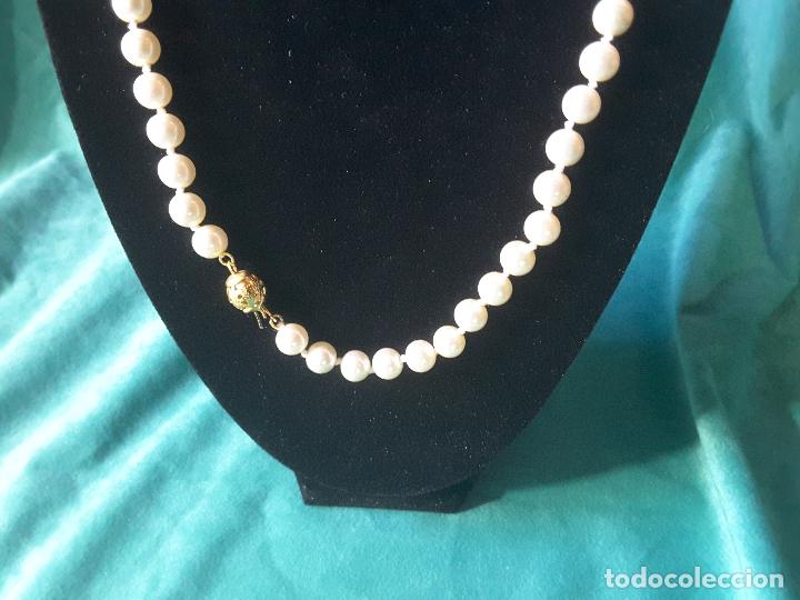 Joyeria: Collar de Perlas, 61 cuentas, 7 mm. - Foto 2