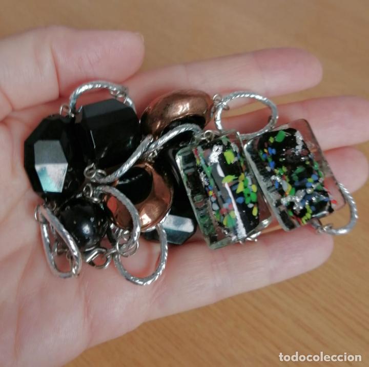 Joyeria: COLLAR PLATEADO CON CUENTAS DE CRISTAL. - Foto 4